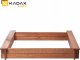 Kadax KADAX Piaskownica Drewniana 120cm Z Ławkami Duża 1