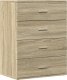 vidaXL Szafki, 2 szt, dąb sonoma, 60x39x80 cm, materiał drewnopochodny 3
