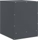 vidaXL Szafki nocne, 2 szt., antracytowe, 34,5x39x44 cm, stal 7