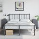 vidaXL Szafki nocne, 2 szt., antracytowe, 34,5x39x62 cm, stal 1