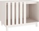 vidaXL Domek dla psa, biały, 90x60x67 cm, lite drewno sosnowe 1