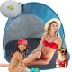 Verk Namiot plażowy samorozkładający na plażę parawan ochrona uv duży ogrodowy Namiot plażowy samorozkładający na plażę parawan ochrona uv duży ogrodowy 1