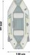 Bestway Dmuchany Ponton 3 Osobowy 295 x 130 x 46 cm 65160 14