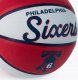 Wilson Wilson Team Retro Philadelphia 76ers Mini Ball WTB3200XBPHI białe 3 2