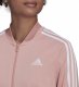 Adidas Dres damski adidas Essentials 3-Stripes Track Suit różowy HD4301 XS 5