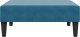vidaXL Podnóżek, niebieski, 77x55x31 cm, aksamit 4
