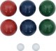 vidaXL 8-częściowy zestaw do gry w bocce, z torbą, lite drewno sosnowe 2
