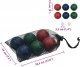 vidaXL 8-częściowy zestaw do gry w bocce, z torbą, lite drewno sosnowe 8