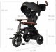 Qplay Qplay Rowerek Trójkołowy Rito Deluxe Rubber Black 11