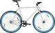 Rowerek biegowy vidaXL Rower single speed, biało-niebieski, 700c, 55 cm 1
