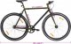 Rowerek biegowy vidaXL Rower single speed, czarny 700c, 55 cm 8