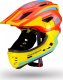RockBros Kask rowerowy Rockbros TT-32SOYB-S dziecięcy z odpinaną szczęką rozmiar S - żółto-pomarańczowy 2