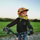 RockBros Kask rowerowy Rockbros TT-32SOYB-S dziecięcy z odpinaną szczęką rozmiar S - żółto-pomarańczowy 7
