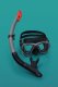 Bestway Bestway Hydro-Pro BlackSea Snorkel & Fin Set, Adult, Half face mask, Tempered glass, Assorted colours, Silicone, 43-48 16