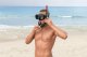Bestway Bestway Hydro-Pro BlackSea Snorkel & Fin Set, Adult, Half face mask, Tempered glass, Assorted colours, Silicone, 43-48 26