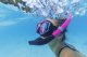 Bestway Bestway Hydro-Pro BlackSea Snorkel & Fin Set, Adult, Half face mask, Tempered glass, Assorted colours, Silicone, 43-48 29