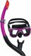 Bestway Bestway Hydro-Pro BlackSea Snorkel & Fin Set, Adult, Half face mask, Tempered glass, Assorted colours, Silicone, 43-48 2