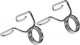 UnderFit Gryf olimpijski prosty + zaciski UNDERFIT 200 cm 10