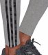 Adidas Legginsy damskie adidas Loungewear Essentials 3-Stripes szare HE7016 M 5