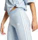 Adidas Legginsy damskie adidas Loungewear Essentials 3-Stripes błękitne IR5348 XS 4