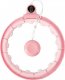 One Fitness Hula hop z obciążnikiem + licznik fh02 różowe 10