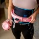 One Fitness Hula hop z obciążnikiem + licznik fh02 różowe 13