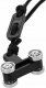 HMS HHW11 PLUS SIZE HULA HOP BLACK Z WYPUSTKAMI I OBCIĄŻNIKIEM HMS 11