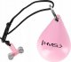 HMS ZESTAW HULA HOP HHW11 LIGHT PINK Z WYPUSTKAMI I OBCIĄŻNIKIEM + PAS BR163 BLACK PLUS SIZE HMS 10