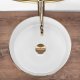 Umywalka Rea Umywalka nablatowa Rea Sami Brush Gold 4