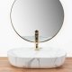 Umywalka Rea Umywalka REA Aura 61 Marmo Shiny 2