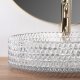Umywalka Rea Umywalka nablatowa Rea Cristal Transparent 39 3