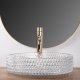 Umywalka Rea Umywalka nablatowa Rea Cristal Transparent 39 5