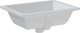 Umywalka vidaXL vidaXL Umywalka, biała, 46,5x35x18 cm, prostokątna, ceramiczna 6
