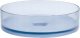 Umywalka Beliani Umywalka nablatowa okrągła ⌀ 36 cm niebieska TOLOSA 1