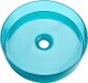 Umywalka Beliani Umywalka nablatowa okrągła ⌀ 36 cm turkusowa TOLOSA 3
