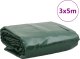 Plandeka vidaXL Plandeka, zielona, 3x5 m, 600 g/m² 9