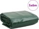 Plandeka vidaXL Plandeka, zielona, 5x6 m, 600 g/m² 9