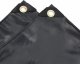 Plandeka vidaXL Plandeka, czarna, 5x8 m, 600 g/m 4