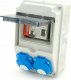 ELS Elektrotechnika Rozdzielnica budowlana, ogrodowa 2*GS 230V + zabezpieczenia + różnicówka + certyfikowany licznik MID, 6NO21C00FL 2