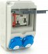 ELS Elektrotechnika Rozdzielnica budowlana, ogrodowa 2*GS 230V + zabezpieczenia + różnicówka + certyfikowany licznik MID, 6NO21C00FL 3
