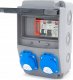 ELS Elektrotechnika Rozdzielnica budowlana, ogrodowa 2*GS 230V + zabezpieczenia + różnicówka + certyfikowany licznik MID, 6NO21C00FL 5