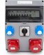 ELS Elektrotechnika Rozdzielnia budowlana 32A/5 + 16A/5 + 2*GS 230V + zabezpieczenia + różnicówka + wyłącznik L-0-P, 12NO22C11C11CFLP 14