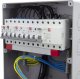 ELS Elektrotechnika Rozdzielnia budowlana 32A/5 + 16A/5 + 2*GS 230V + zabezpieczenia + różnicówka + wyłącznik L-0-P, 12NO22C11C11CFLP 9