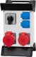 F-Elektro Rozdzielnica R-240 16A/5P, 32A/5P, 2x230V, 0/1 na stelażu plastikowym 1