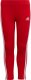 Adidas Legginsy dla dzieci adidas Essentials 3-Stripes czerwone HF1898 116cm 1
