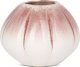 Eurofirany Ceramiczny wazon dekoracyjny VITA 18X18X14 kremowy+różowy 1
