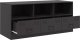 vidaXL Szafka pod telewizor, czarna, 99x39x44 cm, stalowa 6