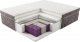 Hilding Materac Otello DeLuxe Edition by hybrydowy ROZMIAR: 200x200 cm, POKROWIEC: Glamour 1