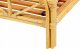 Beliani Łóżko paw rattanowe 180 x 200 cm jasne drewno FLORENTINE 10