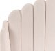 Beliani Łóżko tapicerowane 180 x 200 cm beżowe AMBILLOU 4